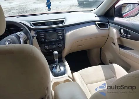 2016 Nissan Rogue Sv z USA, uszkodzony, nr VIN KNMAT2MT0GP647057